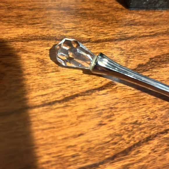 🎉NWOT Bowring Crystal topped spoon. - Picture 2 of 10